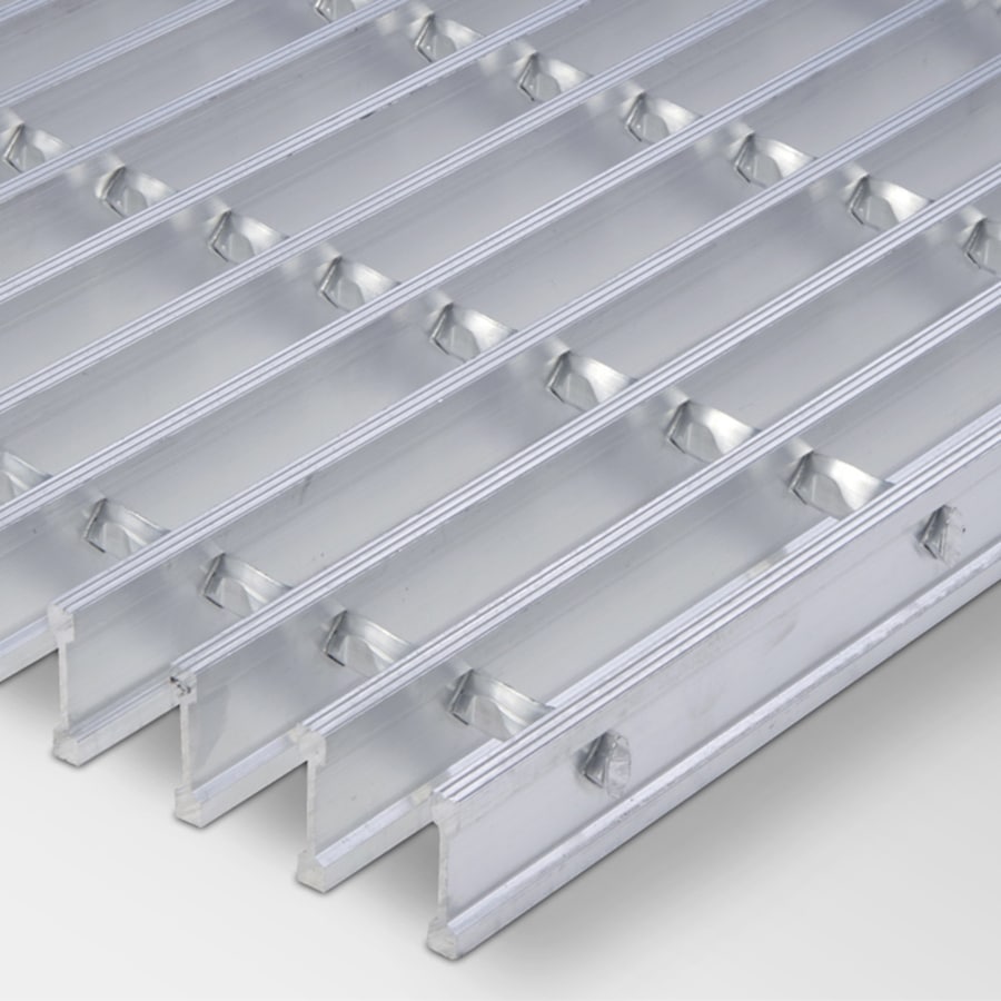 Aluminum grating